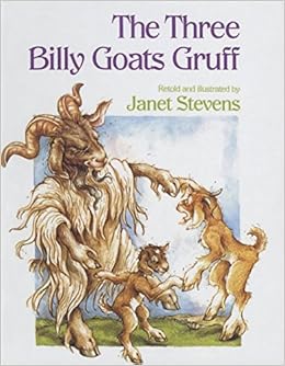 Image result for the 3 billy goats gruff janet stevens