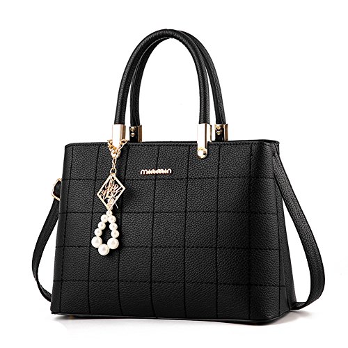 Sunrolan women s top handle satchel handbags shoulder b…
