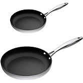 ScanPan CTX Stainless Steel-Aluminum 8 and 10.25 Inch 2-Piece Fry Pan Set - 65202600