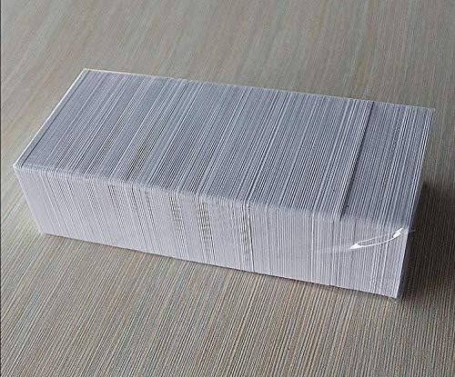 125kHZ TK4100 chip PVC ID Blank Card 100 Pack