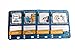 NEATLINGS Chore Cards Self-Care Deck ● 34 Self-Care Chores & 21 Ticket Cards ● Reward & Responsibility ● Dark Blue