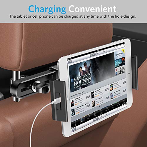 5 Nulaxy+Headrest+Compatible+Nintendo+Tablet+Black