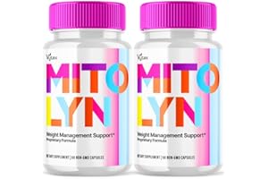 VYTAX (2 Pack) Mitolyn Capsules, Mitolyn Loss Pills Supplement Advanced Formula, Official Mito Lyn Mitolin Keto Maximum Strength All Natural Dietary Support Daily Vitamin, Pure Blend Reviews (120 Capsules)