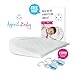 Universal Bassinet Crib Wedge Pillow with Waterproof Layer & Comfortable Cotton Cover | USA CPSC Lab Approved Materials | 12-Degree Incline Baby Pillow for Better Night's Sleep