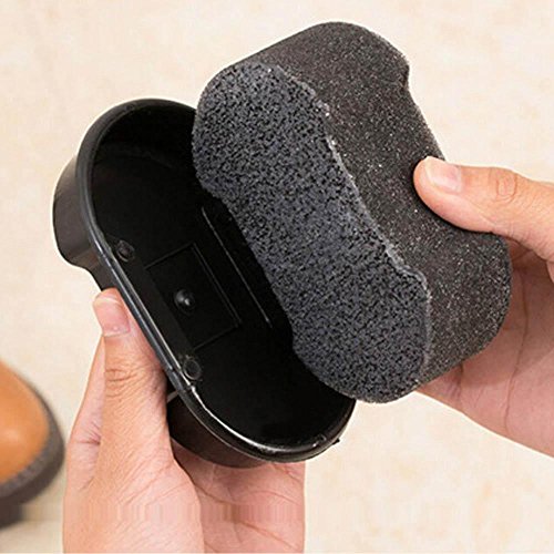 Amapower Multifunctional Polisher Rub Cleaner Polish Leather Shoe Brush Oil Brush Wax Sponge Shoes Brush