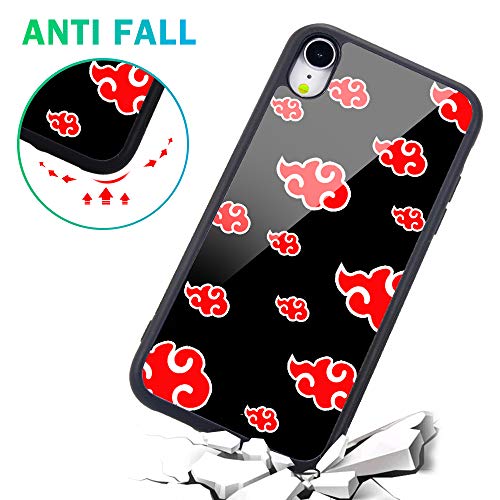 Maycari Compatible With Iphone Xr Case For Men Girls Women Anime Cartoon Design With Red Cloud