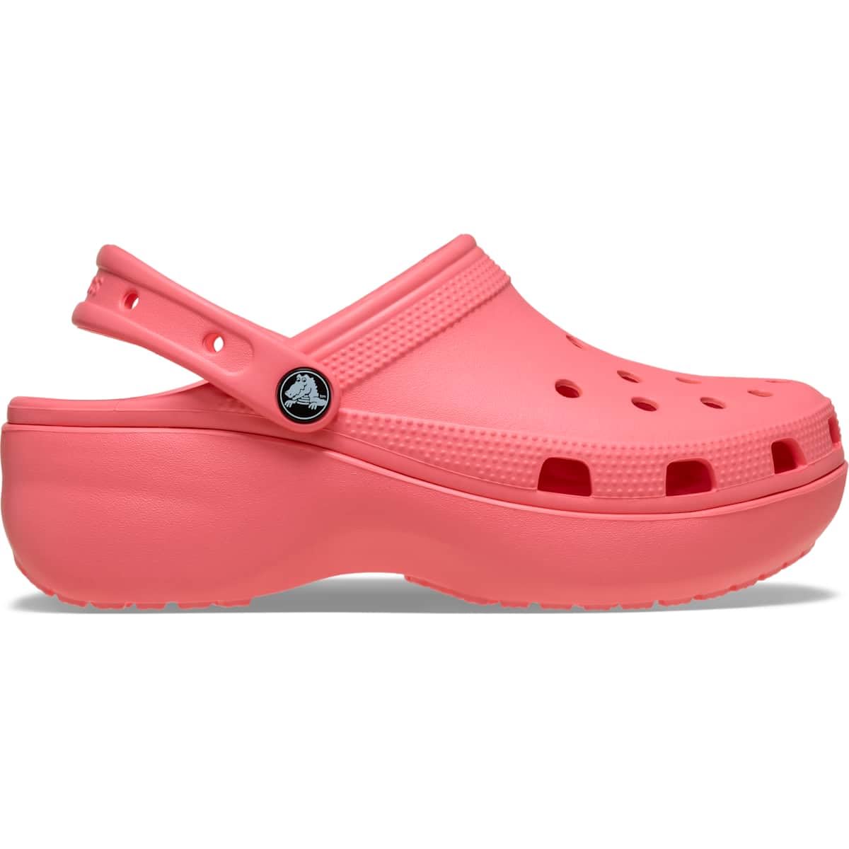 Crocs Women's Classic Platform Clog, Guava, 7 Image
