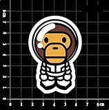 A Bathing Ape Bape Spaceman Baby Milo Brand Logo Classic Original Decal Stickers