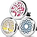 3 Packs Car Diffuser Vent Clip Essential Oil Car Diffuser 316L Stainless Steel Car Diffuser Vent Clip with 30 Felt Pads