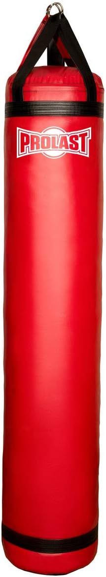 PROLASTHeavy Punching Bag for Boxing and Muay Thai - Filled 6ft Red Punching Bag Great for Boxing, MMA, Muay Thai and Kickboxing, by Prolast