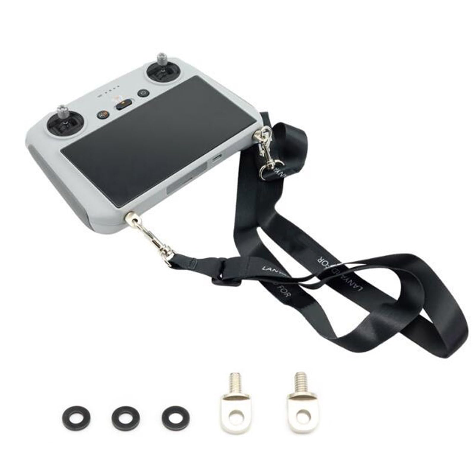 NUHFUFA Neck Lanyard Compatible with Dji RC Controller Accessories, Nylon Braided Shoulder Neck Strap for Mini 3 PRO/MAVIC3/Air 2S/RC2 Smart Remote Controller