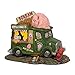 Department 56 Snow Village Halloween Accessories I Scream Ice Cream Truck Lit Figurine, 4.72 inch, Multicolor