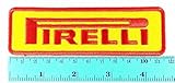 Yellow Pirelli Tires Motorcycles Racing Biker Logo Jacket Patch Sew Iron on Embroidered Symbol Badge Cloth Sign