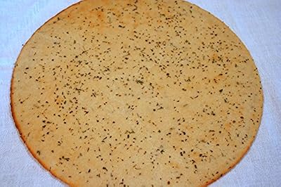 PALEO PIZZA CRUSTS: Gourmet, Handmade, Seasoned (3 Large)
