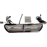 Custom Dynamics CD-VENT-AW2-C Dynamic LED Vent Inserts - Chrome with Stainless Mesh