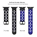 Band for Apple Watch 42mm, Alritz Silicone Sport Straps Replacement Wristband Bracelet for Apple Watch Series 3 / Series 2 / Series 1 / Nike+, Free Protective Case Included