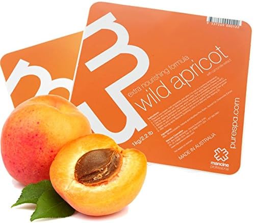 Mancine Organic Wild Apricot Stripless Hard Wax - 1 kg/2.2 lbs.
