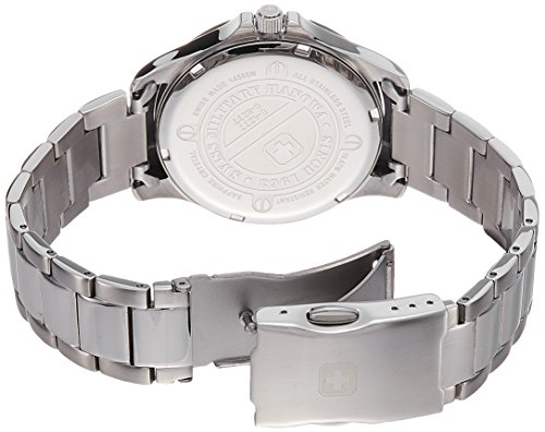 Swiss Military Hanowa Reloj Analógico para Hombre de Cuarzo con Correa en Acero Inoxidable 06-5277.33.007 - Imagen 3