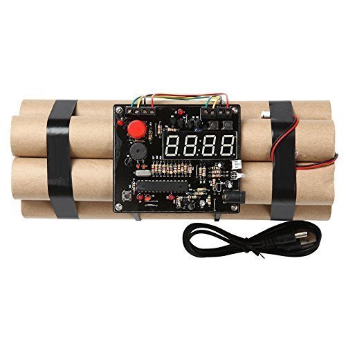 Novelty Defusable Bomb Alarm Clock / Bomblike Alarm Clock Buy Online in UAE. Kitchen