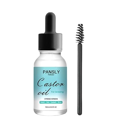 Healifty Huile De Ricin Avec Pinceau Naturel Stimule Et - 