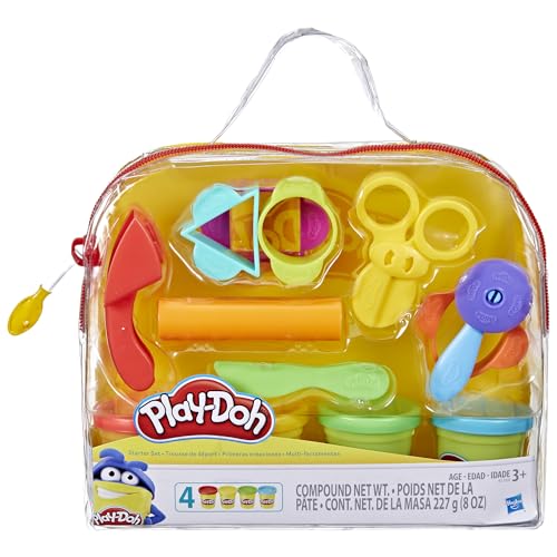 Play-doh Starter Set 9-piece Kit Storage Tote