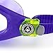 Aqua Sphere Seal Kid Swim Clear Lens Goggles, Violet