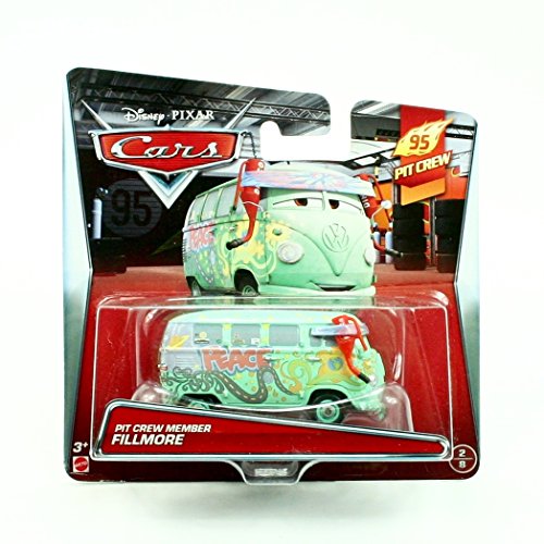 PIT CREW MEMBER FILLMORE #2/8 * 95 Pit Crew * 2014 Disney / Pixar CARS 1:55 Scale Vehicle