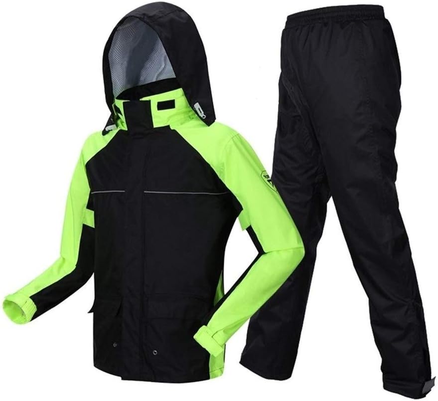 Rain Suit,WaterResistant Breathable Rain Suit,Waterproof Suit Men's