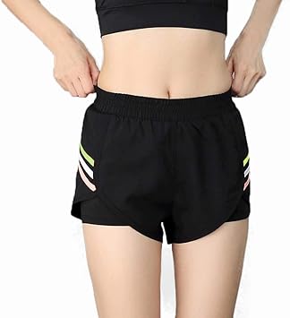 short sport femme taille haute