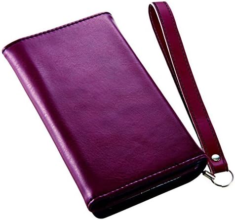 simplism iPhone 7 Case 6S &amp; 6 [BillFold] Horizontal Flip Notebook Style w/ 7 Card Pockets, PU Pleather Wallet Type Case for 4.7” Screen iPhone7 6S &amp; 6 - Wine Red