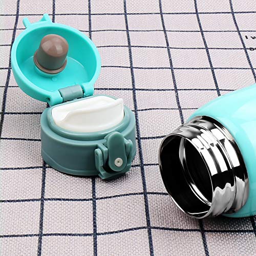 Kids Water Bottle Thermoses Rainbow Water Bottle Mini Cup Metal Stainless Steel Vacuum Insulated