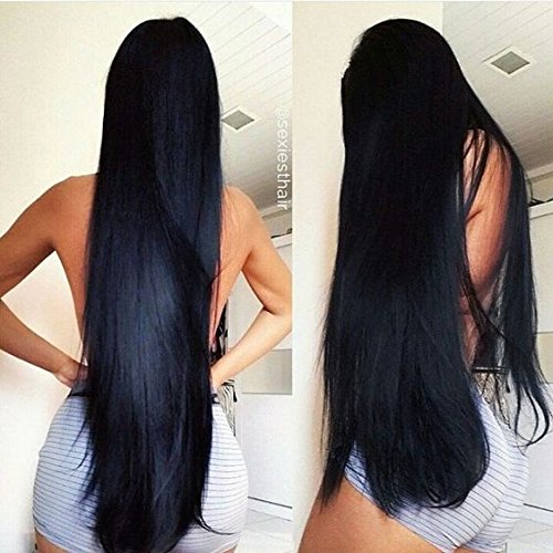 L part synthetic lace front wigs for women high density…
