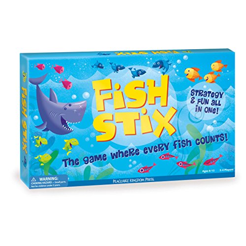 Peaceable Kingdom Award Winning Fish Stix - The Kids' Game Where Every Fish Counts - //coolthings.us