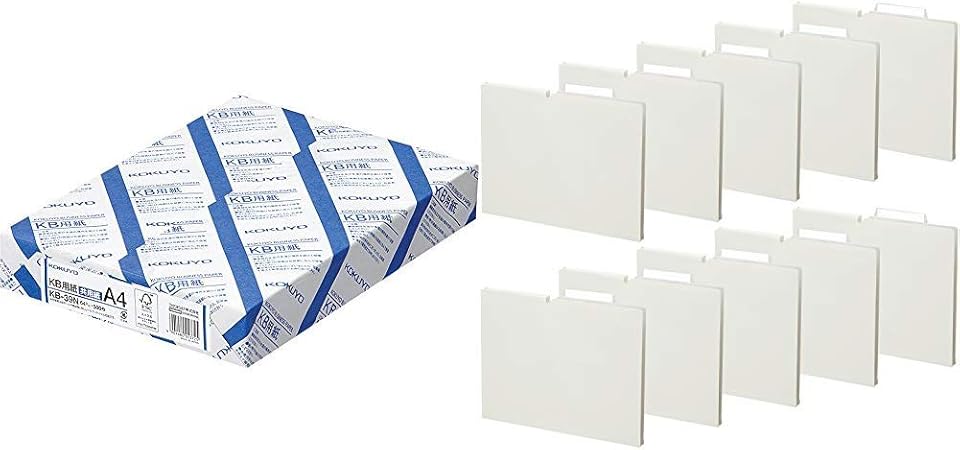 Amazon コクヨ コピー用紙 500枚 個別フォルダー 10冊 セット Kb 39n p Nef15wx10 文房具 オフィス用品 文房具 オフィス用品