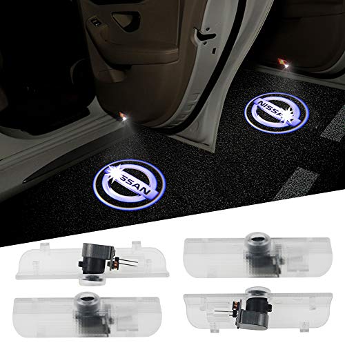 4PCS Aukur Logo Projector Car Door LED Lighting Entry Projector for Nissan