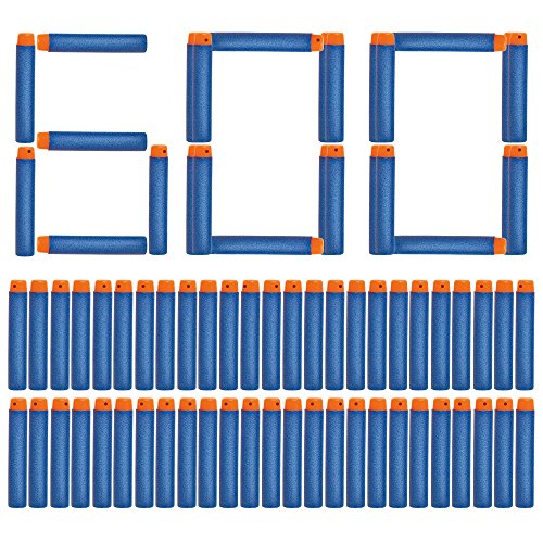 Nextx foam darts compatible with nerf guns 600pcs bulle…