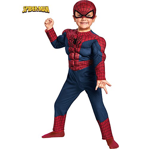 Disguise Marvel The Amazing Spider-Man 2 Movie Spider-Man Toddler Muscle Costume