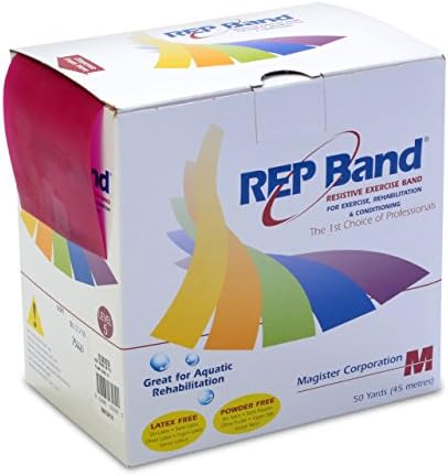 exercise band -LF - 50 yard - plum, level 5
