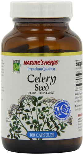 Twinlab Nature's Herbs Celery Seed 1500mg, 100 Capsules - Thumbnail 2