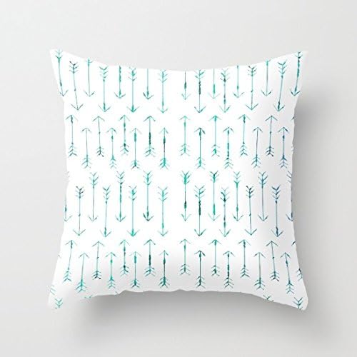 Decorative Square Pillow Covers Cushion Cover Arrow Pattern! Throw Pillow Case 18x18 Inches