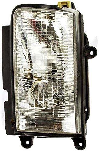APDTY 2601789 Left Side (Driver) Head Light Lamp Fits 1998-1999 Honda Passport / Isuzu Amigo, Rodeo (Replaces 8972059010, 8-97205-901-0)