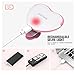 Selfie Light, JANCHUN Ring Light for iPhone Selfie with 3 Levels of Brightness for Photo Lighting – Pink