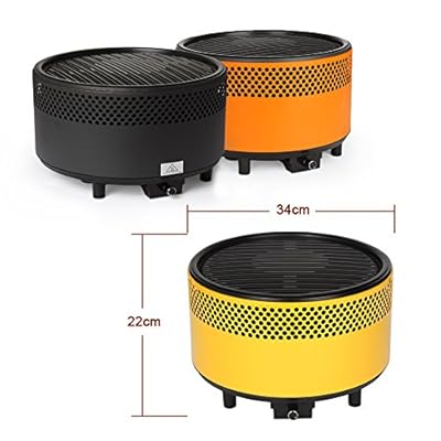Kbabe Portable Charcoal Grill for Tailgating / RV / Boats / Car / Apartment / Kitchen / Beach / Camping