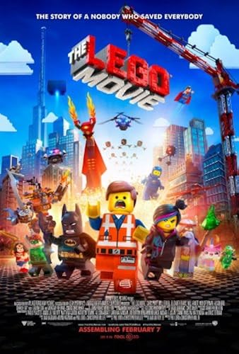 THE LEGO MOVIE Original Promo Movie Poster 2014 in