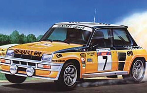 Amazon Com Heller Renault R5 Turbo Car Model Building Kit Toys Games