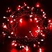 Super Z Outlet 30 Mini Bulb LED Battery Operated Fairy String Lights in Red for Valentines Day, Romantic Wedding, Home Decoration Room Lighting, Christmas, Crafts (158