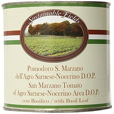 Sustainable Fields Whole Peeled San Marzano Tomatoes, 90 Ounce