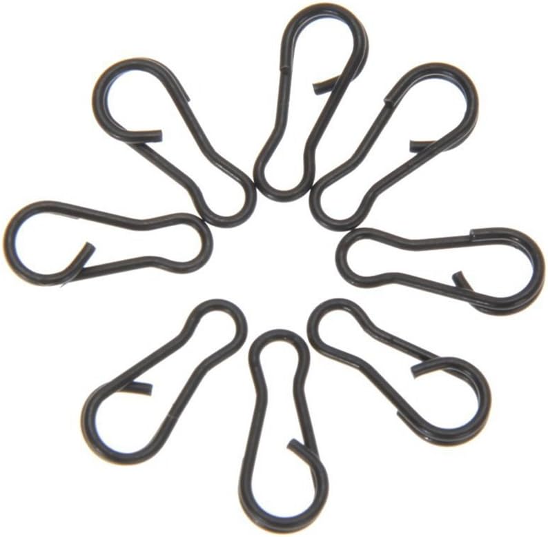 Quick Change Swivels, Carp Coarse Fishing Tackle Rings Rigs Clips Links Connector