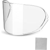 Anti Fog Insertion Lens Fit for Shoei Helmet Visors CWR-1 CW-1 CNS-1 | Fit for GT-Air Neotec 3 Neotec II RF-SR Neotec Qwest RF-1100 RF-1200 X-Twelve