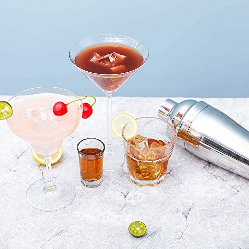 Cocktail-Shaker, Barkeeper-Set, 680 ml, mit Cocktailsieb, Bar-Set, Getränkemixer, Shaker, Martini-Shaker – Bild 6